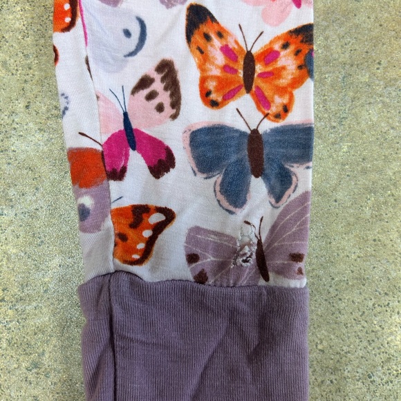 Little Sleepies Multicolor Butterfly Kids Pajama Set - Picture 6 of 7